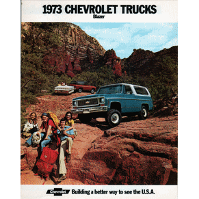 Brochure Chevrolet Blazer 1973 PDF